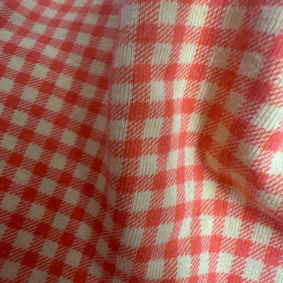 Cacique yellow and orange gingham unlined underwire bra size 38C - Picture 6 of 10